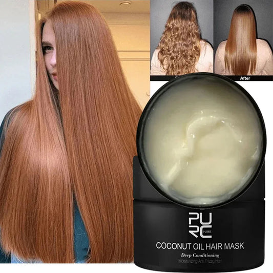 Keratin Collagen Hair Mask – Repairs Dry, Damaged, Frizzy Hair for Smooth & Shiny Results